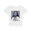 GEORGIA O'KEEFFE cropped t-shirt