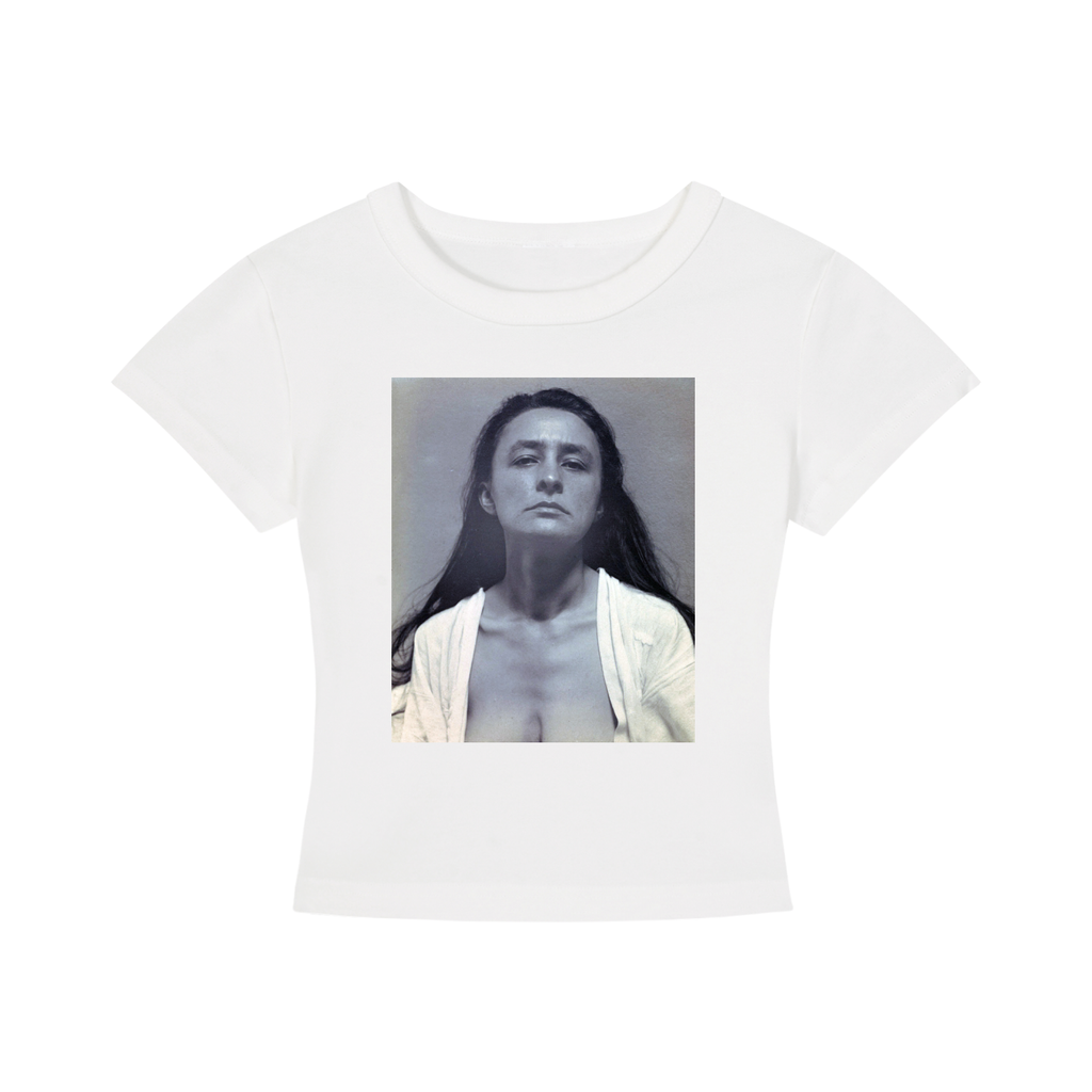 GEORGIA O'KEEFFE cropped t-shirt