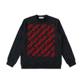 STATION logo one crewneck sweatshirt