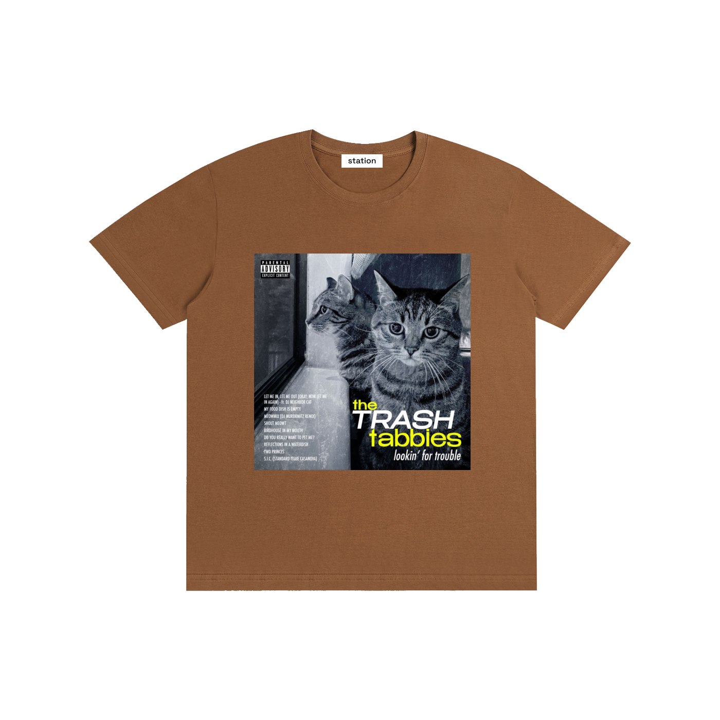 TRASH TABBIES regular t-shirt
