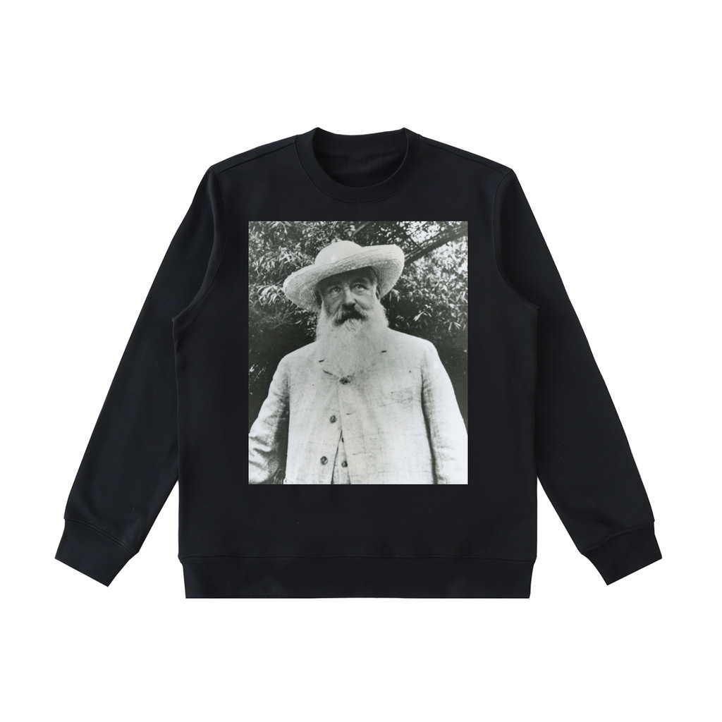 CLAUDE MONET crewneck sweatshirt