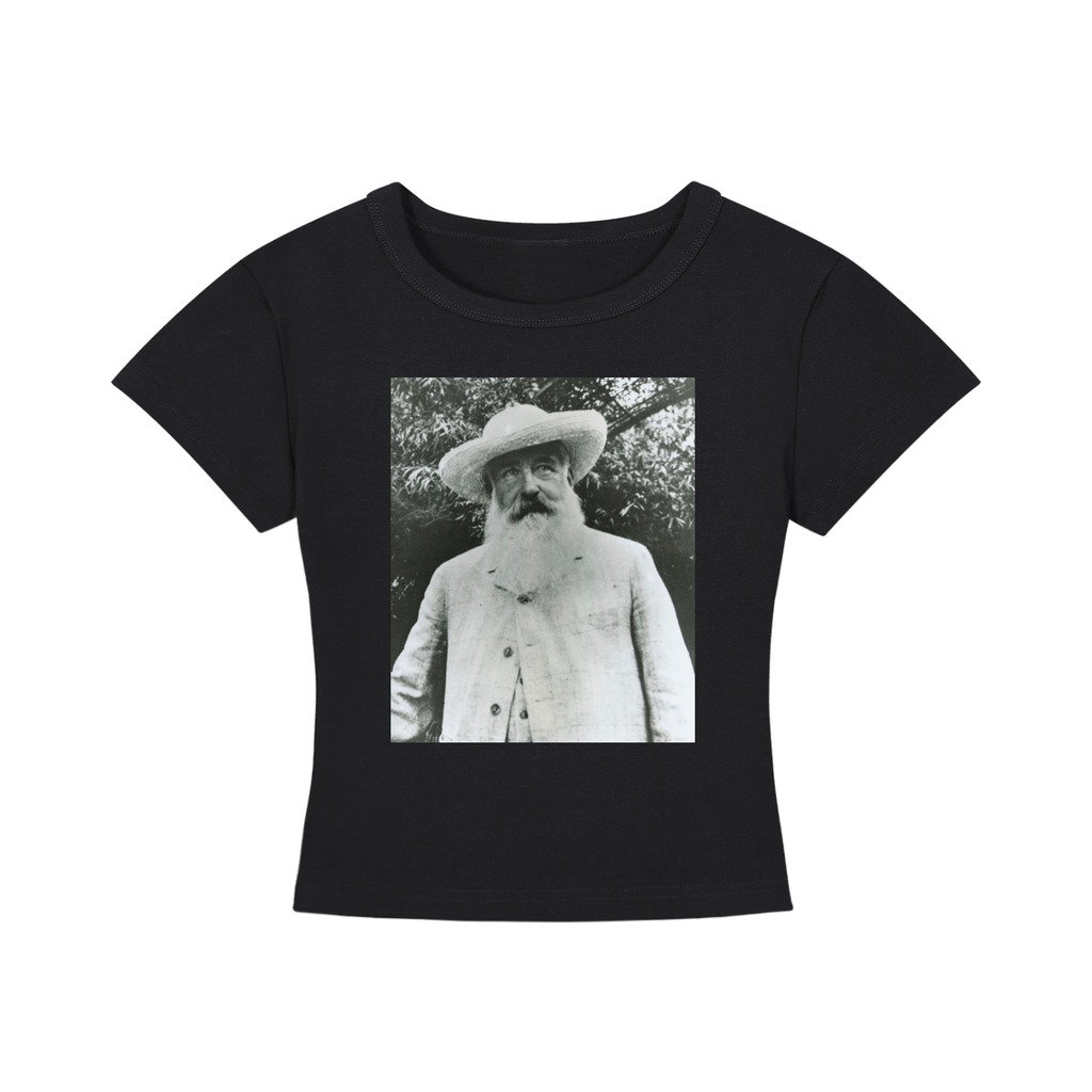CLAUDE MONET cropped t-shirt