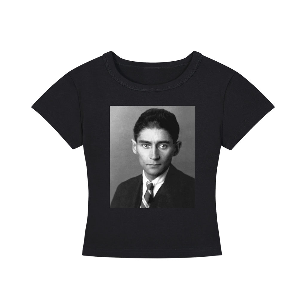FRANZ KAFKA cropped t-shirt