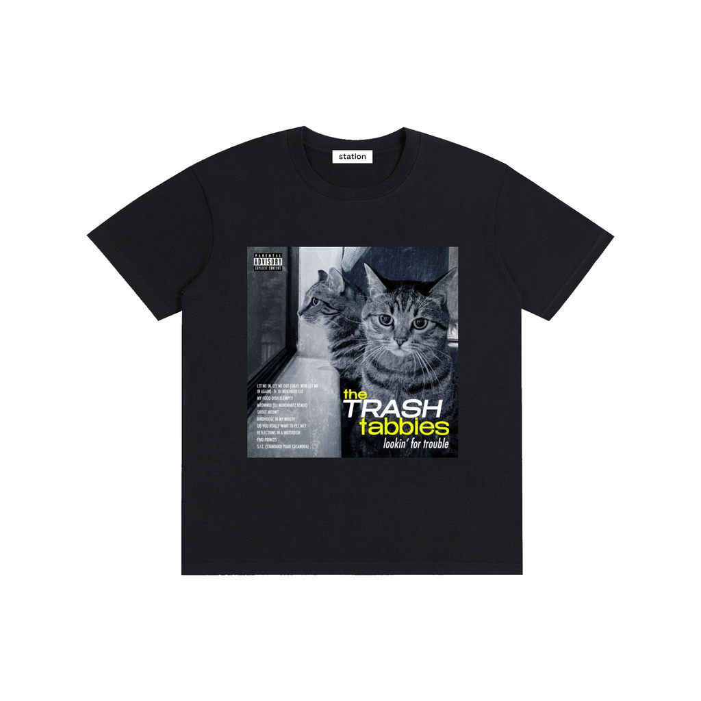 TRASH TABBIES regular t-shirt