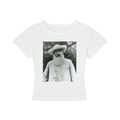 CLAUDE MONET cropped t-shirt