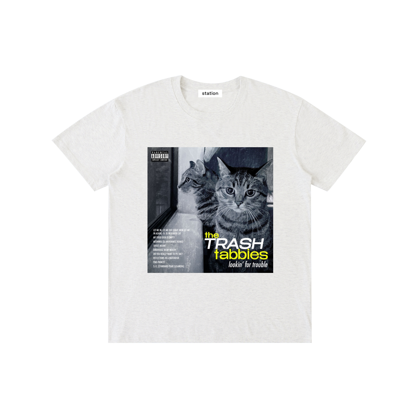 TRASH TABBIES regular t-shirt