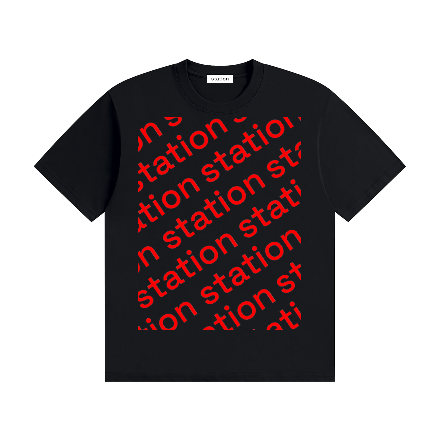 STATIONロゴTシャツ