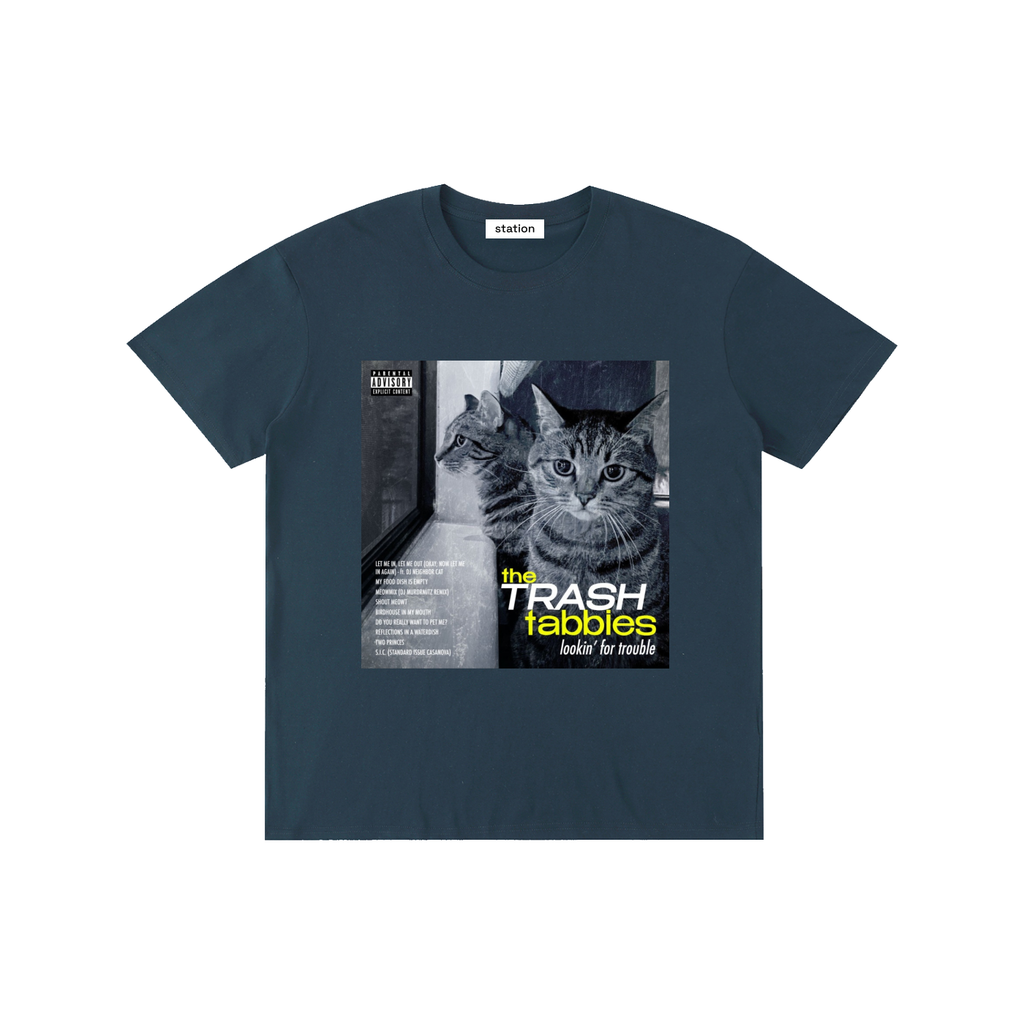 TRASH TABBIES regular t-shirt