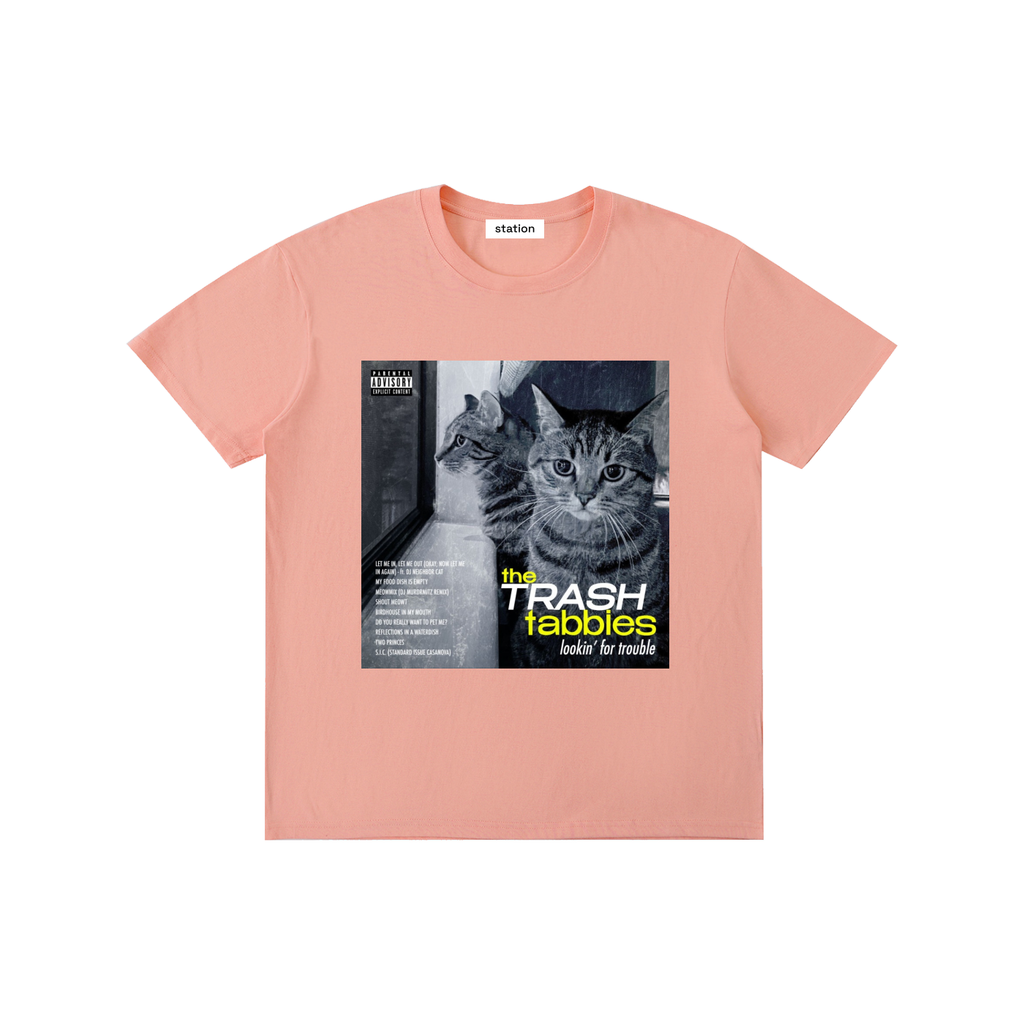 TRASH TABBIES regular t-shirt