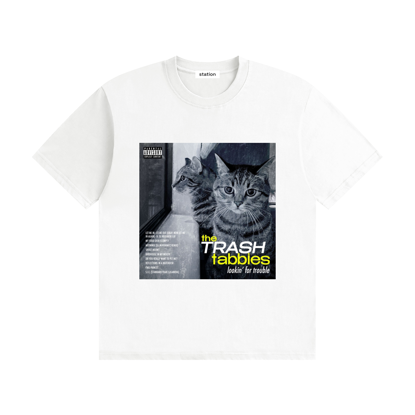 TRASH TABBIES Tシャツ