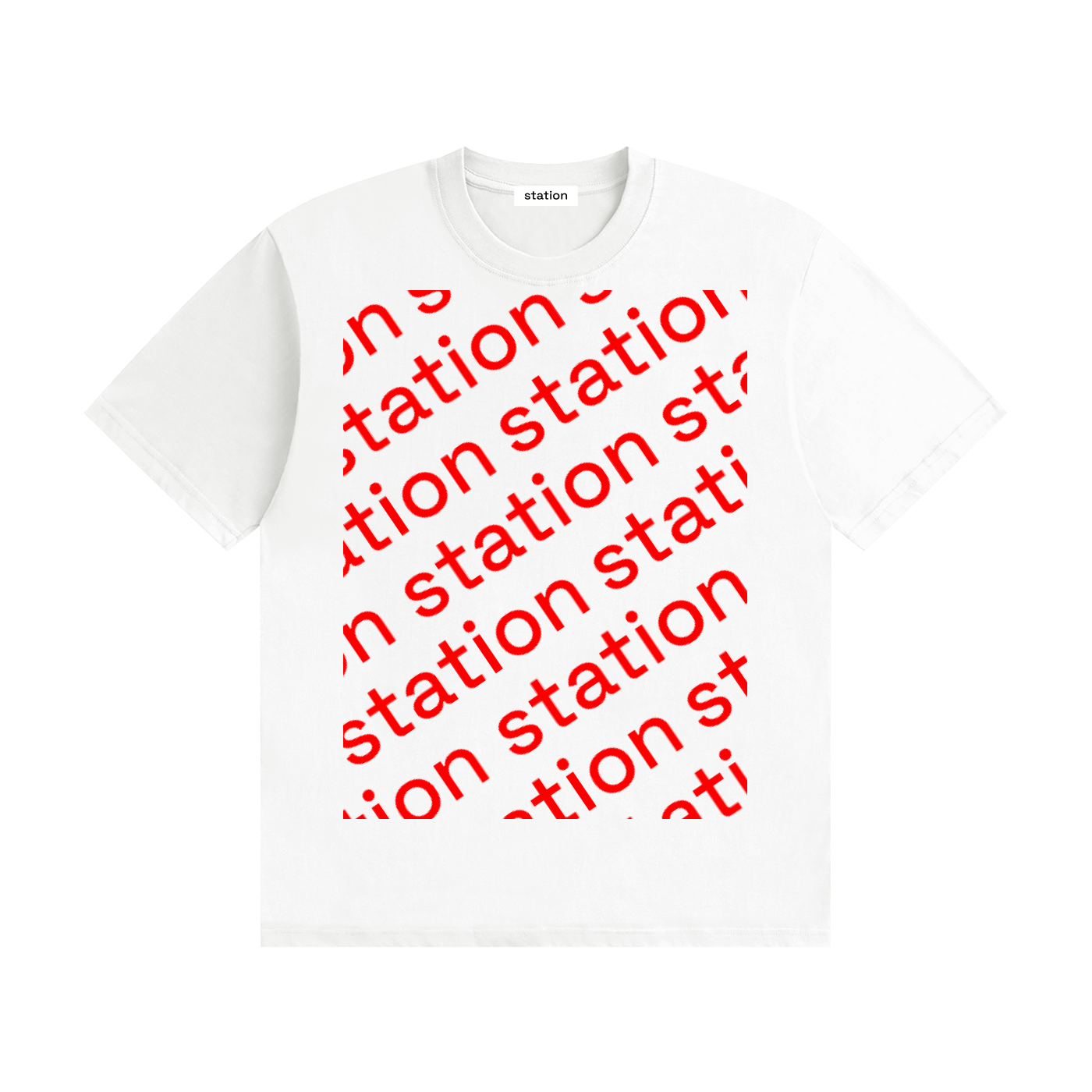 STATIONロゴTシャツ
