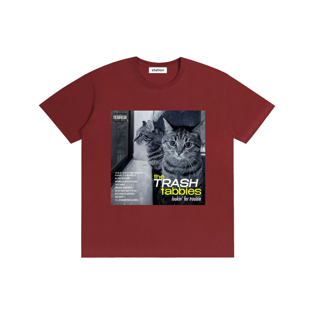 TRASH TABBIES regular t-shirt